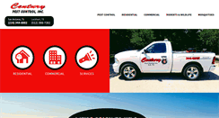 Desktop Screenshot of centurypest.com